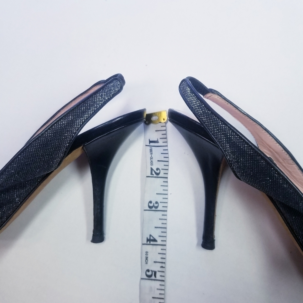 Kate Spade | Kitten Heel Black Bow,‎ size 8.5 - Picture 2 of 9